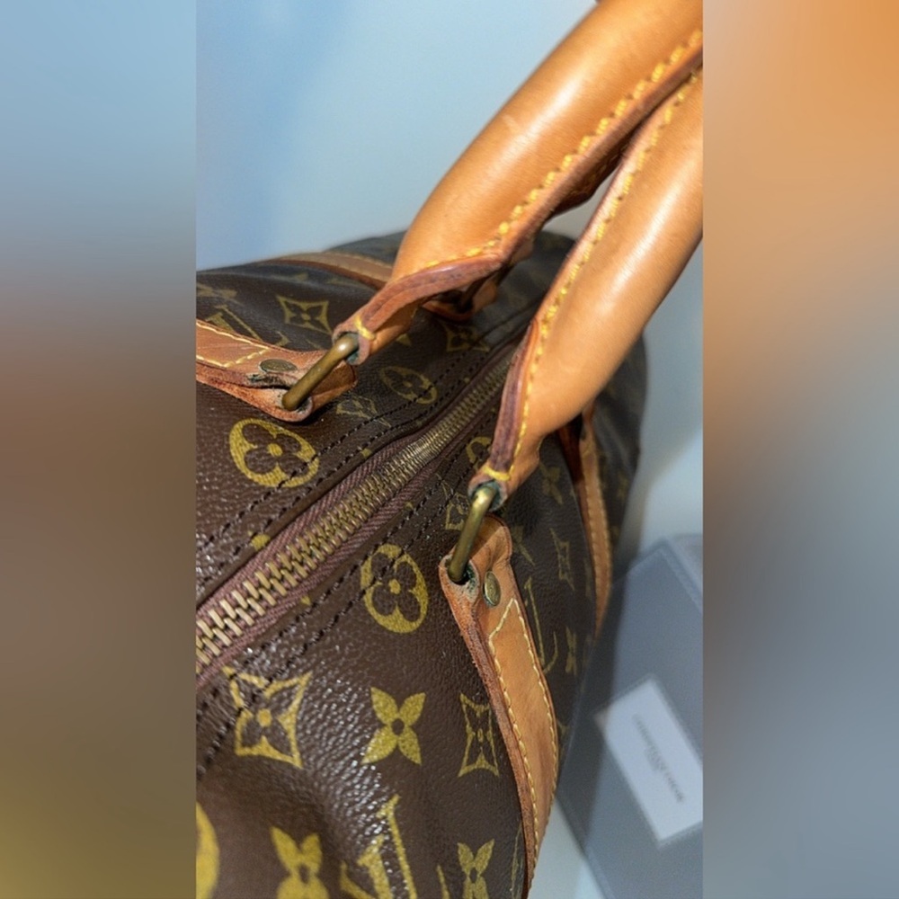 Louis Vuitton Brown Monogram Duffel Bag - Picture 8 of 14